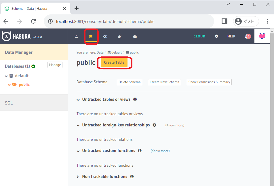 Docker-composeでHasuraを動かしてgraphQLを使ってみる