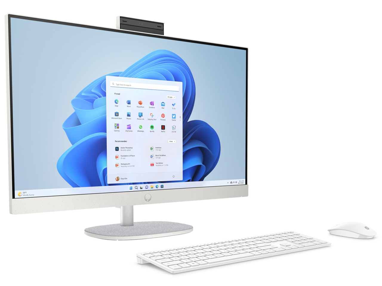 HP All-in-One 27-cr1000jp スタンダードモデル [シェルホワイト]