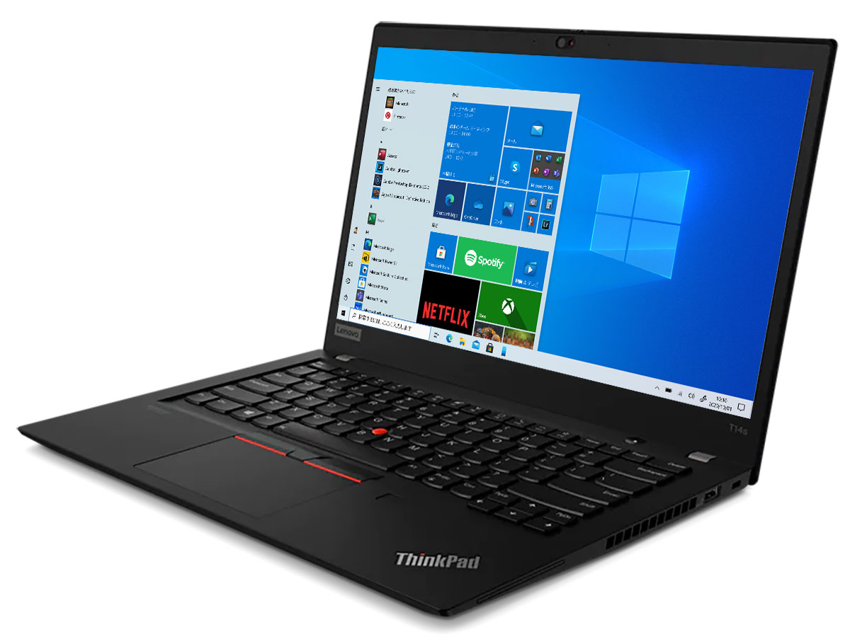 ThinkPad T14s Gen 1 Windows 10 Pro・AMD Ryzen 5 PRO 4650U・16GBメモリー・256GB SSD・14型フルHD液晶搭載 20UHS0PS00