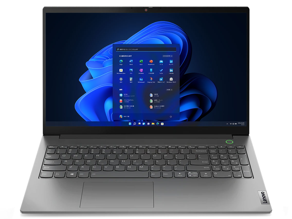 ThinkBook 15 Gen4 AMD Windows 11 Pro・Ryzen 5 5625U・16GBメモリー・512GB SSD・15.6型フルHD液晶搭載 オフィス付き 21DL007WJP [ミネラルグレー]