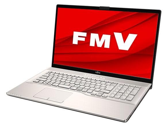 FMV LIFEBOOK NHシリーズ WNB H1 KC_WNBH1_A005 Windows 11 Home・8GBメモリ・SSD 512GB搭載モデル [シャンパンゴールド]