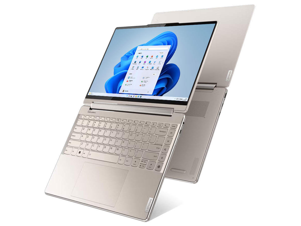 Lenovo Yoga 9i Gen 8 Core i7 1360P・16GBメモリー・512GB SSD・14型2.8K OLED搭載 マルチタッチ対応 83B1004HJP [オートミール]