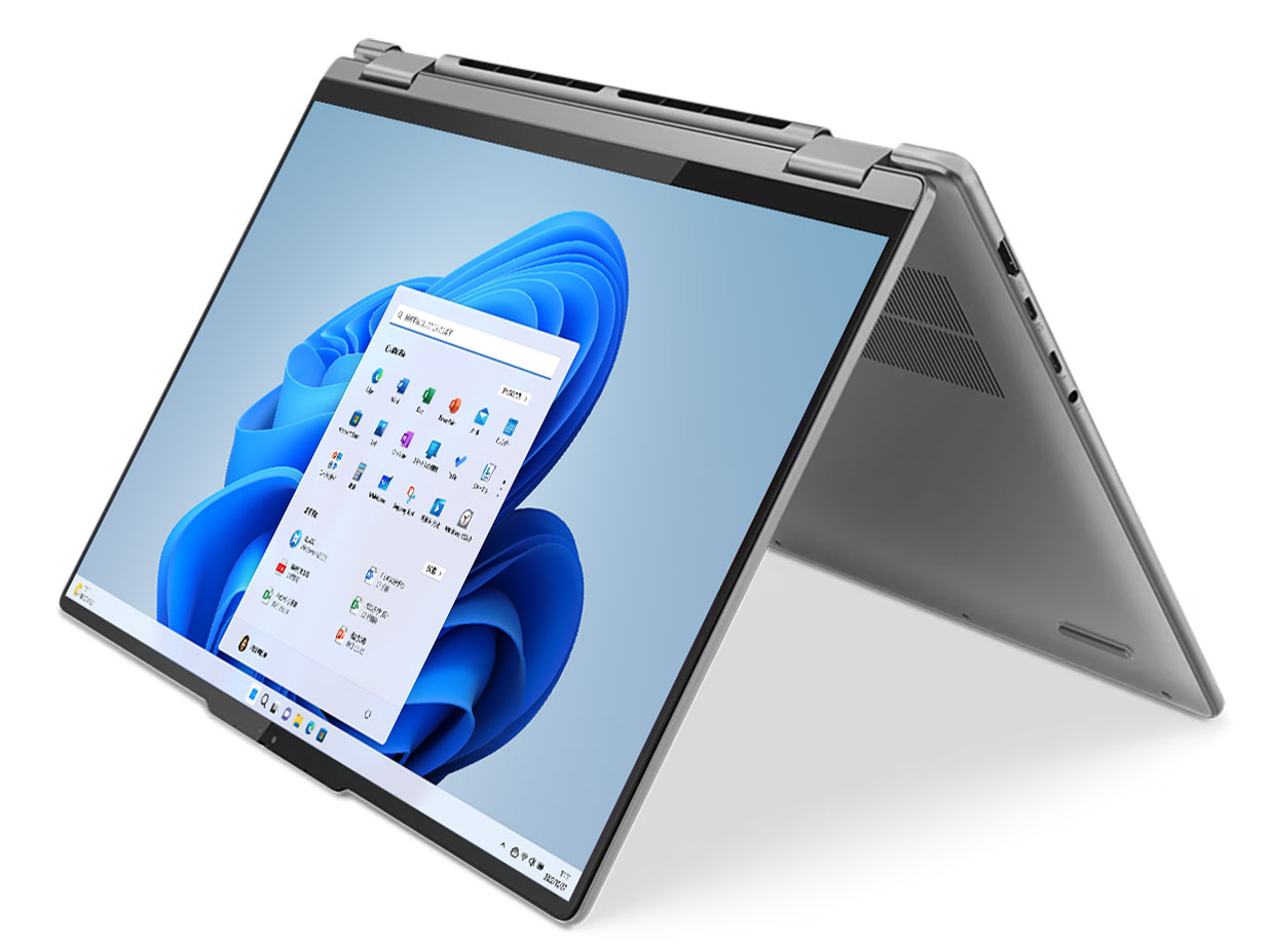 Lenovo Yoga 7i Gen 8 Core i5 1340P・16GBメモリー・512GB SSD・16型WQXGA液晶搭載 マルチタッチ対応 82YN002FJP [アークティックグレー]