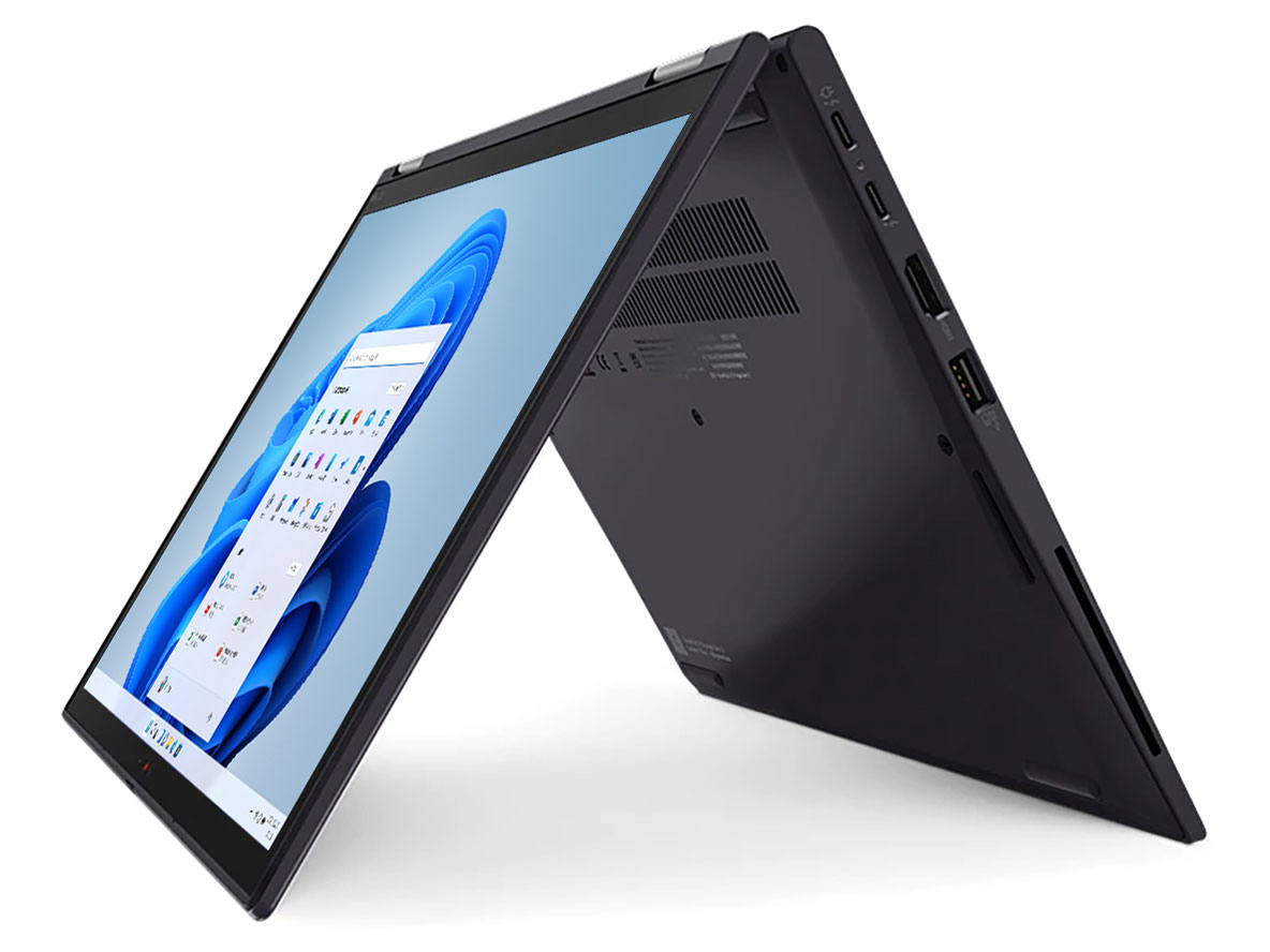 ThinkPad X13 Yoga Gen 3 Core i5 1235U・8GBメモリー・512GB SSD・13.3型WUXGA液晶搭載 21AWCTO1WW [サンダーブラック]