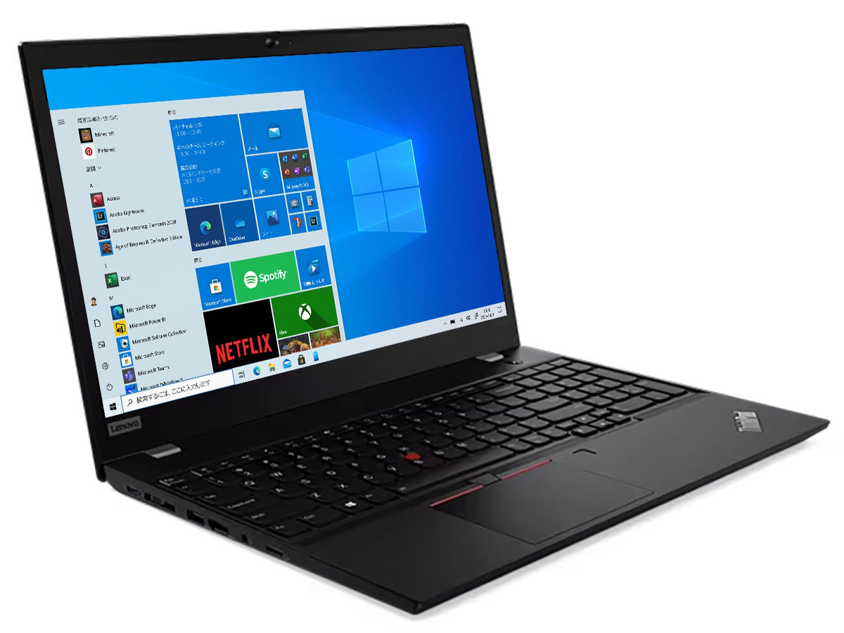 ThinkPad P15s Gen 2 Windows 10 Pro・Core i7 1185G7・16GBメモリー・512GB SSD・NVIDIA T500・15.6型フルHD液晶搭載 20W7S3ET00 [ブラック]