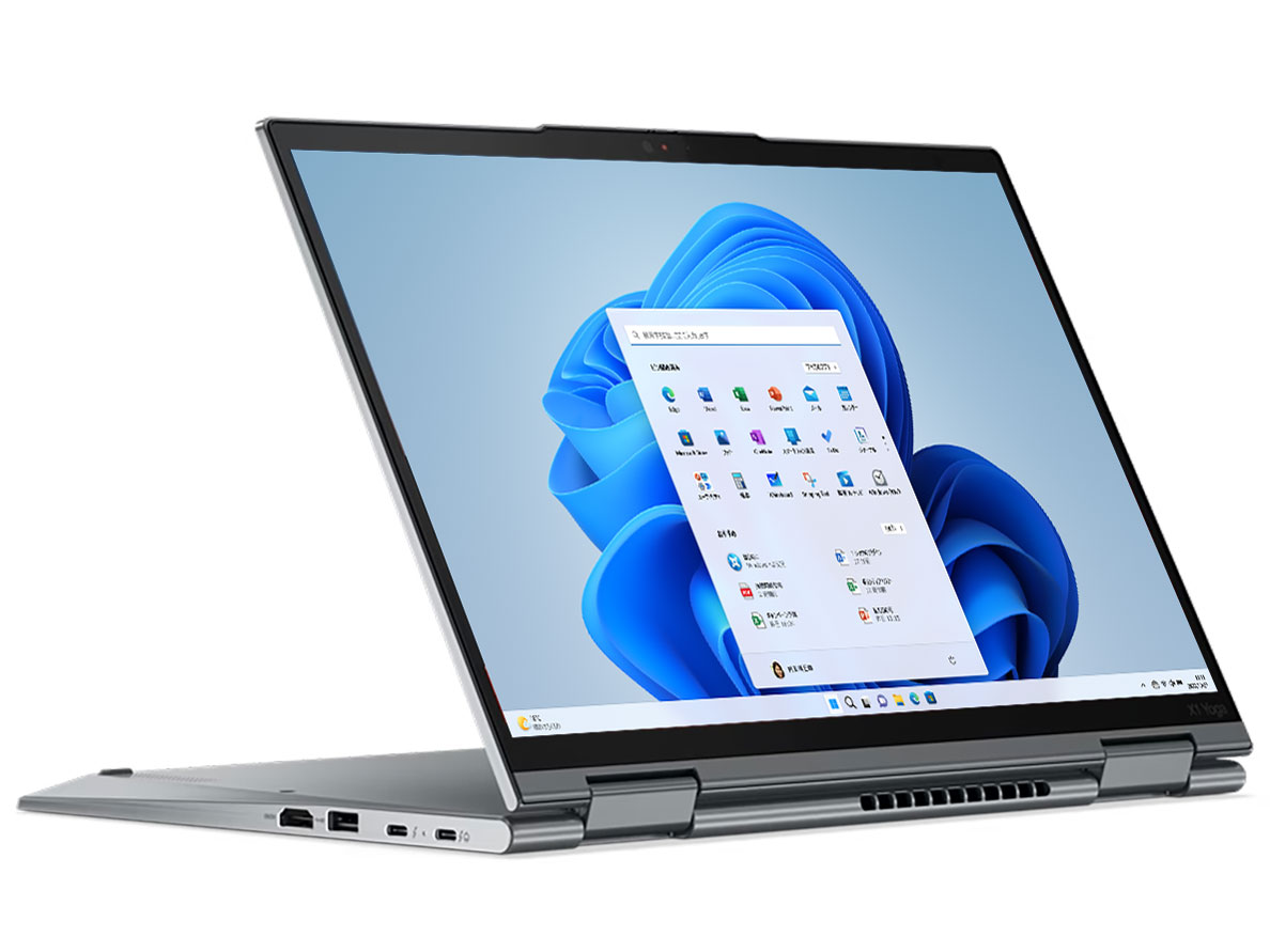 ThinkPad X1 Yoga Gen 8 Core i7 1365U・32GBメモリー・1TB SSD・14型WQUXGA OLED液晶搭載 マルチタッチ対応 21HRS04W00 [ストームグレー]