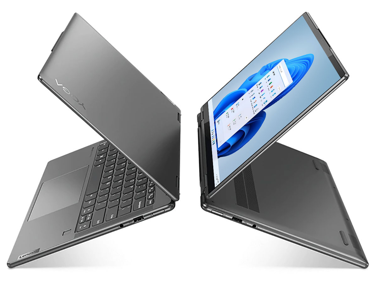 Lenovo Yoga 770i Core i5 1240P・8GBメモリー・512GB SSD・14型2.8K OLED搭載 マルチタッチ対応 82QE00DQJP [ストームグレー]